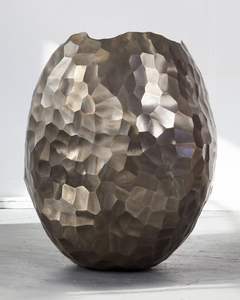 Vase à fleurs de table creux en métal fait à la main décoratif pour la maison de qualité supérieure ensemble de 2 pour salon et Vases d'affichage de réception de mariage - Product Image 1