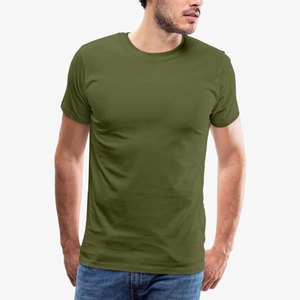 Plain Regular Fit Unisex <b>Tshirt</b> for Men - Product Image 3