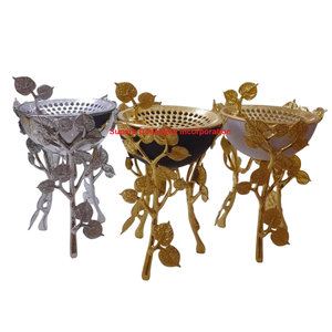 Quemador de incienso de Metal de alta calidad, quemador decorativo Bakhoor, fragancia para el hogar, quemador elegante Oudh, soporte de incienso aromático - Product Image 1