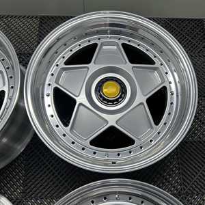 Jantes en alliage forgées Bku 3 pièces 5x108 pour Ferrari F40 F50 <span class=keywords><strong>288</strong></span> <span class=keywords><strong>GTO</strong></span> Enzo LaFerrari F8 Tributo 18 19 pouces Deep Dish Classic - Product Image 5