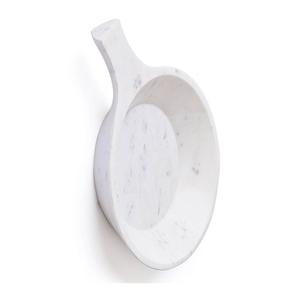 ถาดเสิร์ฟหินอ่อนสีขาวทันสมัยพร้อมที่จับดีไซน์ไม่เหมือนใครสำหรับห้องครัวของขวัญตกแต่งส่งตรงจากอินเดีย - Product Image 2