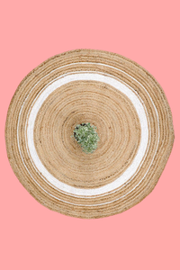 Alfombra hecha de yute de gran calidad, alfombrillas para cubrir el suelo de aspecto moderno para el hogar, Hotel, pasillo, alfombrillas y alfombras al por mayor - Product Image 3