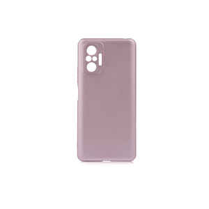 Coque de téléphone en silicone premium Netzy SAFA Premier Series pour Xiaomi Redmi Note 10 Pro Plus, doré rose, protection arrière - Product Image 1