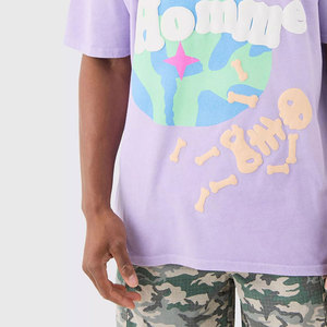 T-shirts imprimés à manches courtes de haute qualité, légers, best-sellers, avec logo personnalisé - Product Image 5