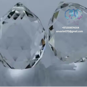 Pièces de lustre suspendues à prisme boule de cristal K9 de qualité supérieure Dimension personnalisée pour la décoration LED EAU KSA USA Qatar Koweït Bahreïn Oman - Product Image 3