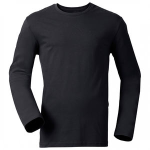 Camiseta de manga larga de alta calidad para hombre, camiseta más vendida para hombre, camiseta de microfibra de Color sólido para hombre para adulto - Product Image 5