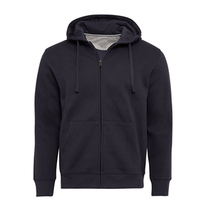 Sudaderas con capucha de hombre de gran tamaño de 600Gsm de alta calidad Puff impreso algodón poliéster cremallera completa sudaderas con capucha bordadas 3D para hombres - Product Image 2