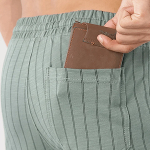 Pantalones de chándal de atletismo personalizados para hombre, ropa activa ligera con bolsillos laterales impresos con logotipo, estilo informal - Product Image 6