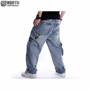 Custom Winter Solid Denim <b>Jeans</b> for Women and <b>Men</b> Light Wash Mid <b>Waist</b> Straight Style Streetwear Inspired for - Product Image 4