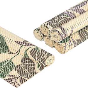 Lot de sets de table rectangulaires en bambou naturel, lavables, pour la maison et la cuisine, économiques et élégants - Product Image 3