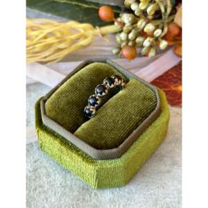 Bague en argent sterling pour homme, turquoise et onyx, faite à la main - Bijoux en pierre naturelle certifiée GRS - Product Image 3