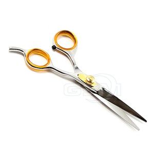 Logo personnalisé et couleur nouveau style ciseaux de coiffeur lame en acier inoxydable fabriqué au Pakistan pour la coupe de cheveux - Product Image 2