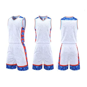 Custom Made Unisex Basketball Uniform for Adults 100% Polyester Anti-Bacterial Sleeveless Jersey Unique Design SAQRAT SPORTS - Product Image 2
