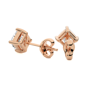 Boucles d'oreilles en diamant taille coussin 1 carat par ATYANTA JEWELS - Product Image 6