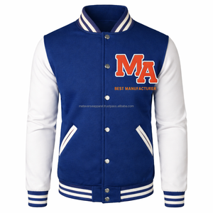 Blouson bomber brodé pour homme avec col montant, logo personnalisé, respirant et à séchage rapide - Product Image 1