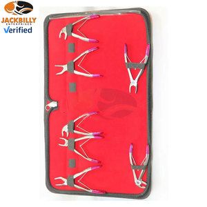 JACKBILLY Pinzas de extracción de Pedo Premium alemanas Juego de 7 piezas Kelin Instrumentos dentales de acero inoxidable de alta calidad Odontología - Product Image 4