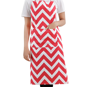 Stylish Sleeveless Printed Apron Durable Recycled Cotton Kitchen Cleaning <b>Accessory</b> for Hotel Kitchen Outdoor Use - Product Image 1