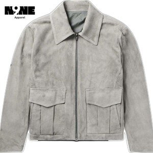 Chaqueta larga con cuello de hombre levantado - Product Image 4