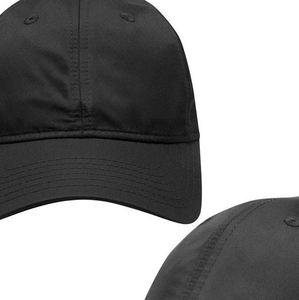 Gorra de béisbol de terciopelo negro unisex con logotipo bordado personalizado a la moda al por mayor con características comunes de tela - Product Image 4