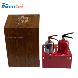 Supports de sol pour extincteurs <span class=keywords><strong>à</strong></span> poudre sèche de 10 lb et 20 lb, pour la sécurité incendie, maintien des équipements dans un emplacement désigné facilement localisable - Product Image 2