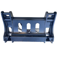 Coupleur rapide hydraulique pour chargeuses sur pneus, style ISO JRB EDF Fusion, compatible avec L90 JD724 CAT950M Doosan DL320 WA380