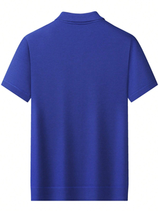 Polo de Alta Calidad para Hombre, Polo Bordado de Moda, Polo de Verano de Algodón de Manga Corta para Hombre, Venta al por Mayor - Product Image 2