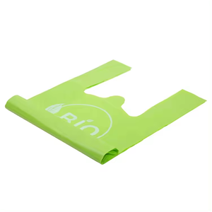 ถุงช้อปปิ้งพลาสติกสำหรับซูเปอร์มาร์เก็ตแบบย่อยสลายได้100% ย่อยสลายได้ - Product Image 2