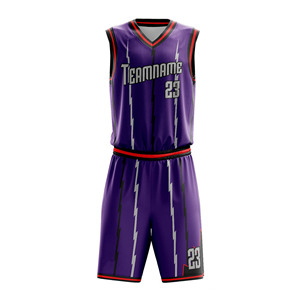 100% poliéster uniforme de baloncesto de alta calidad personalizado deportes al aire libre uniforme de baloncesto - Product Image 3