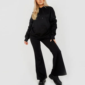 Por encargo de invierno cálido señoras chándales precio barato de gran tamaño pulóver chándales para las mujeres - Product Image 2