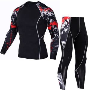 Ensemble de compression Rash Guard fabriqué en usine durable GAF pour adultes, design de haute qualité avec des caractéristiques respirantes et thermiques - Product Image 4
