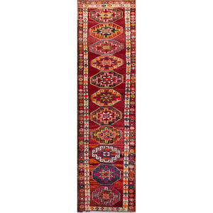 Nuray Geometric Hand Knotted Wool Rugs 9x12 Living Room and Bedroom Rectangle Abstract Pae-3057 for Home Use - Product Image 1