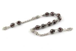 MINDFULNESS SPIRITUELLE ISLAMIQUE CADEAUX EID OUTIL DE PRIÈRE LUKS Prière Misbah33 Perles Musulman Islamique Eid Tesbih - Product Image 3