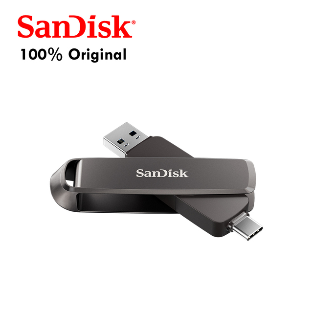 2TB Metal Dual Drive,1000/900MB/s, USB TypeC + TypeA, SDDDE1-2T00-G46