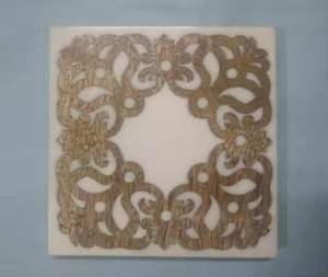 Sous-verres en ardoise d'usine Sous-verres en ardoise carrée sublimée pour boissons Bars Cuisines et maison utilisés - Product Image 2