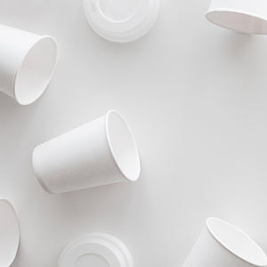 Taza de papel de pared simple reciclable desechable de 8oz de calidad superior Bebidas frías marca ENVIB colores personalizables/Logotipo/diseños calor - Product Image 1