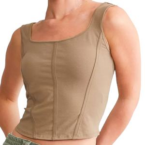 Wholesale Custom High Quality Active Gym Wear Fitness <b>Tops</b> <b>Crop</b> Stretch Running Workout Yoga Women Tank <b>Top</b> - Product Image 1