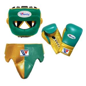 Ensemble de gants de boxe personnalisés professionnels en cuir de vache véritable, sur mesure, taille adulte unisexe MS-SP-2714 - Product Image 1
