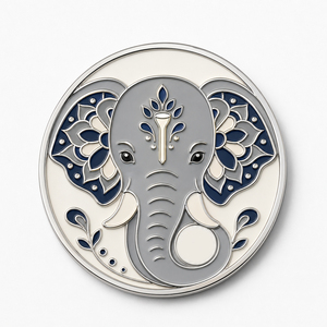 Marcador de Pelota de Golf Magnético de Lujo con Diseño de Elefante, Personalizado, para Alineación, Tipo Moneda - Product Image 1