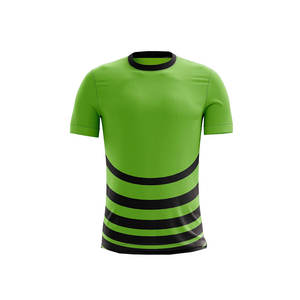 T-shirt en maille personnalisé avec logo imprimé intégral par transfert thermique, vente en gros, t-shirts personnalisés pour hommes, durables et respirants - Product Image 4