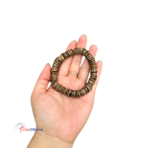 Handmade Vietnamese Eaglewood Wood Beads <b>Bracelet</b> Necklace Simple Buddha Design <b>Sweet</b> Fragrance Sweater Chain Natural Material - Product Image 6