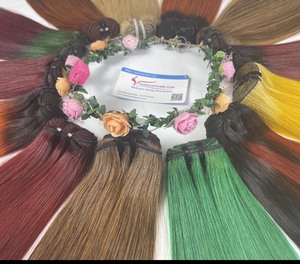 Couleur chaude 2024 !!! Os Cheveux Raides Vietnam Humain Os droit Machine trame Genius trame marché Africain Marché Américain - Product Image 5