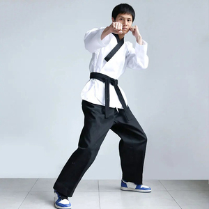 Uniforme de artes marciales Karate Gi ultraligero para mujeres para adultos para estudiantes de Karate y Taekwondo - Product Image 5