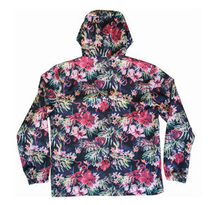 Veste coupe-vent personnalisée à sublimation OEM de haute qualité pour hommes-Veste coupe-vent à capuche respirante et imperméable pour la pluie - Product Image 6