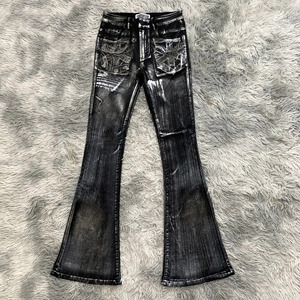 Yeni Trendy nefes Hem kot pantolon olmadan yıpranmış kadın iç<span class=keywords><strong>in</strong></span> yüksek kalite hızlı kuru Ruff iş kot pantolon kadın iç<span class=keywords><strong>in</strong></span> - Product Image 1