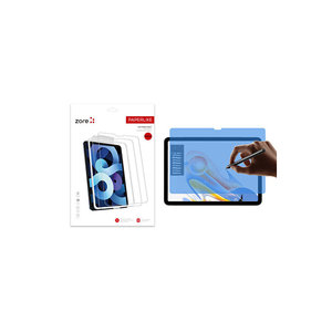 Protection d'écran Netzy compatible iPad Air 13 2024 blanche avec film protecteur transparent effet papier fabriqué en TR - Product Image 1