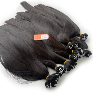 Mejores Extensiones de Cabello Remy Natural Negro Sin Procesar de Vietnam, Liso y Alineado, Doble Trama, 100g, al por Mayor, Baratas, en Stock - Product Image 4