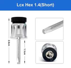 Para UL AMIN, llave de trinquete de par corto, tornillos de pilar de implante de potencia Manual LCX 1,4, accesorios de taladro Dental codificados por colores - Product Image 3