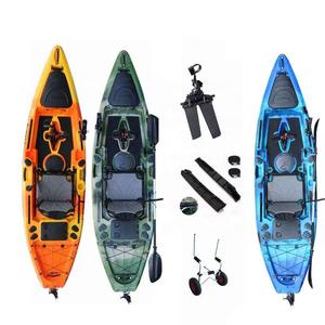 Kayak Inflable PF, Individual o para 2 Personas, Canoa de Pesca, Kayak de PVC con Doble Tubo de Aire en Venta - Product Image 1