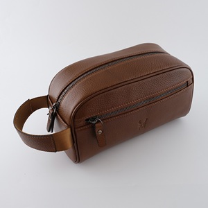 Bolso de cuero genuino Unisex Color marrón Diseño especial Bolso de cuero Bolso de mano-Hecho en Turquía - Product Image 2