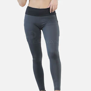 Mallas de Yoga de alta calidad 2025 para mujer, cintura elástica, sólidas, transpirables, de secado rápido, de longitud completa, superventas - Product Image 1